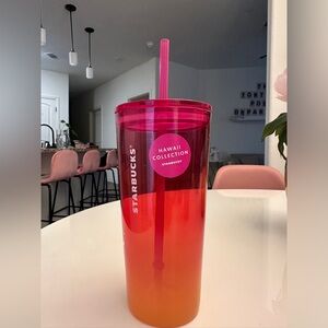 Starbucks Hawaii Ombré Glass cup